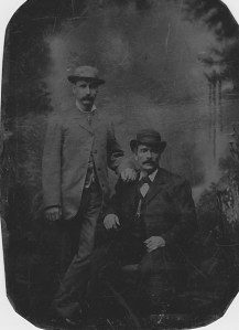 Hubert and Leon, made on metal