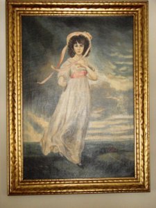 Replica of the famous Pinkie by Thomas Lawrence