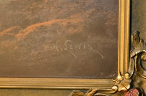 James and Debra Desocio pastel signature