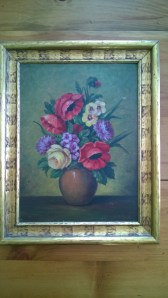 James K floral painting